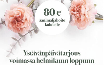 Äänimaljarentoutus kahdelle – yhden hinnalla!